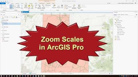 Visibility Scales in ArcGIS Pro