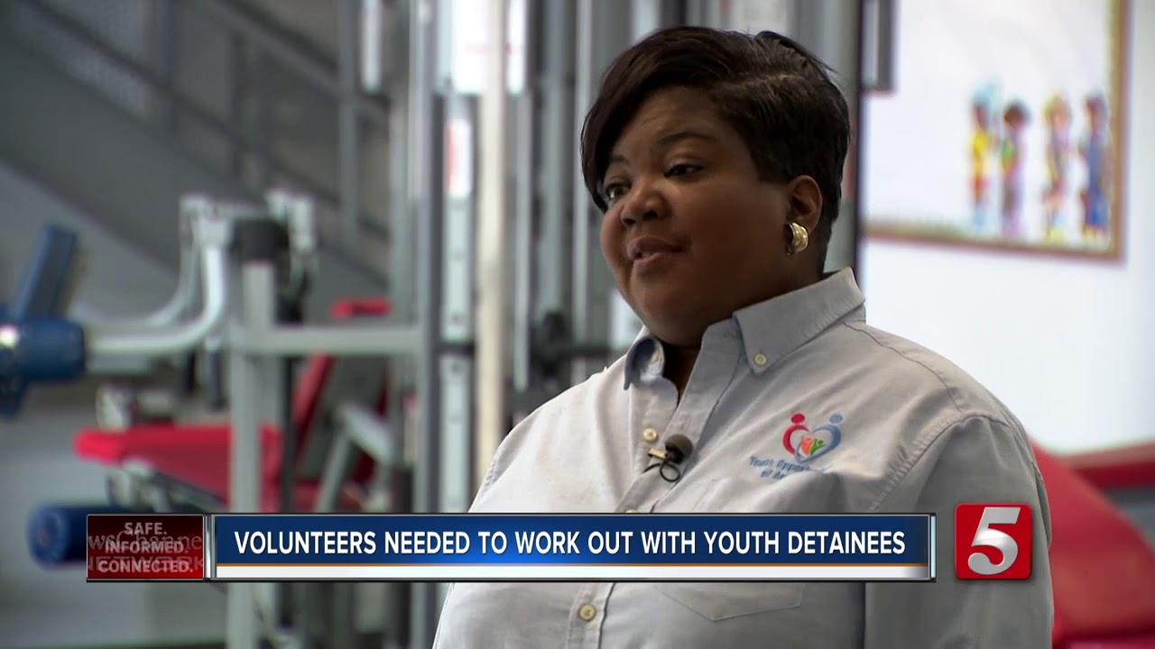 Volunteers need to workout at Davidson Co. Juvenile Detention Center