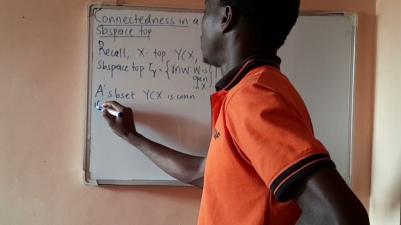Connectedness in Subspace topology Part 7 