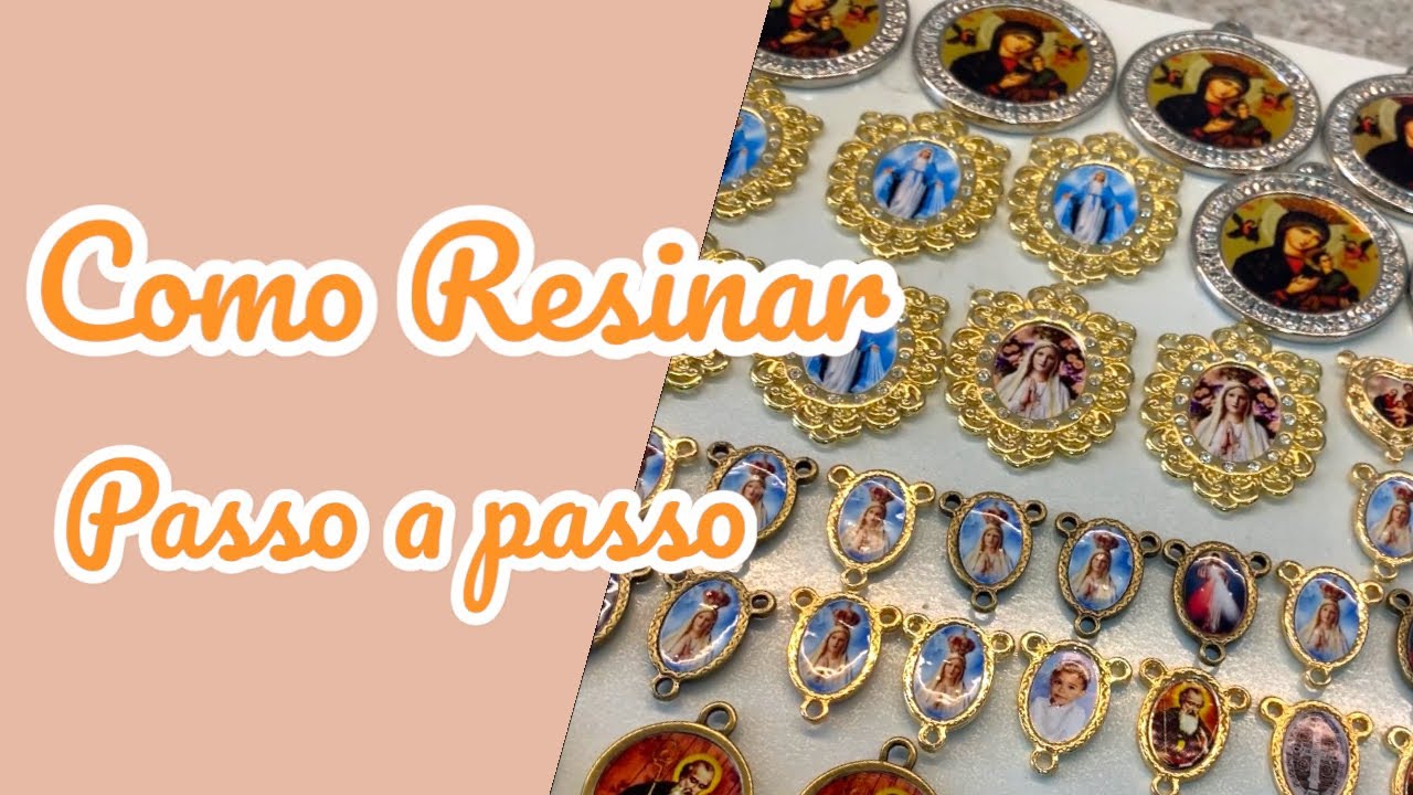 Como resinar entremeio e relicários? Passo a passo