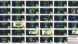 35 Liebherr Mobile Cranes Dynamics Blocks For Lifting Plans, Crane Lift Plan Asim Ali Tahir
