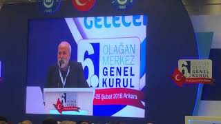 Ali İhsan Öztürk Türk Eğitim - Sen 6. Olağan Genel Kurul Konuşması
