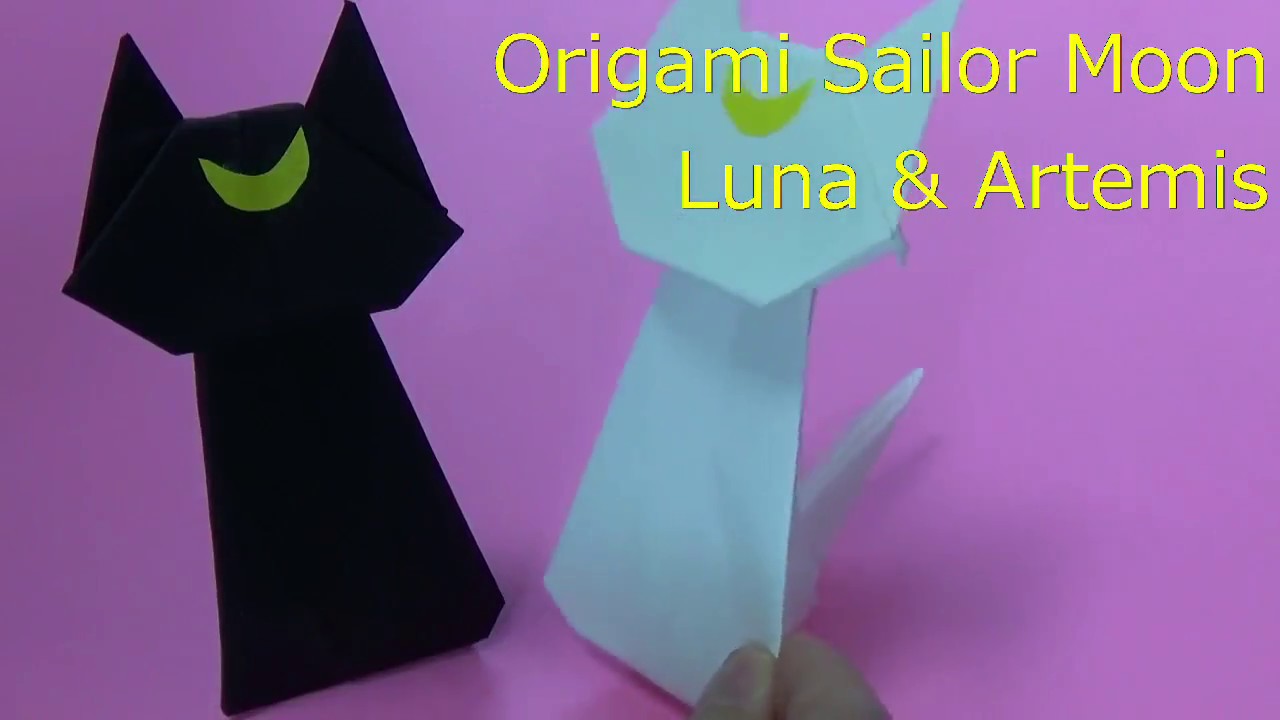 Sailor Moon Origami 美少女戦士セーラームーン 折り紙 Youtube