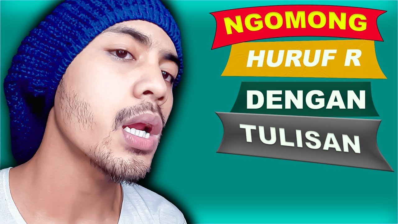 Belajar Huruf R Dengan Tulisan - YouTube