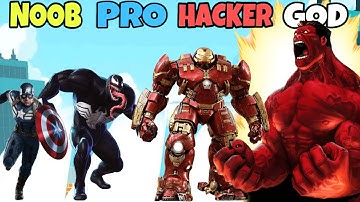 NOOB vs PRO vs HACKER vs GOD in Heroic Run: Change or Lose