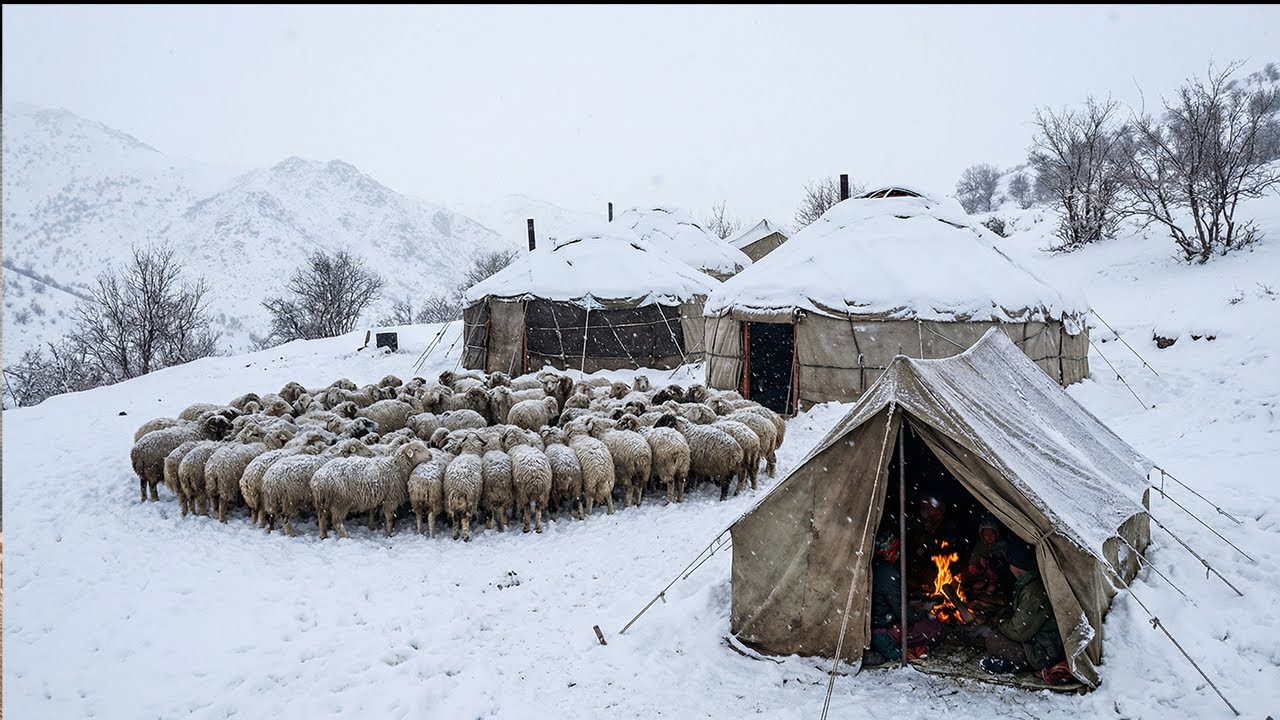 لن تصدّق كيف استطاعت هذه العائلة البقاء على قيد الحياة داخل كهفٍ متجمّد