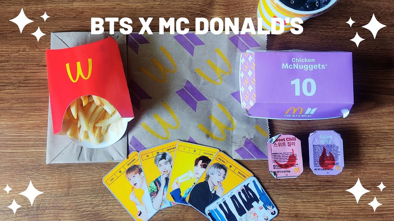 McDonald's x BTS | BTS Meal en México (DIY Photocards)