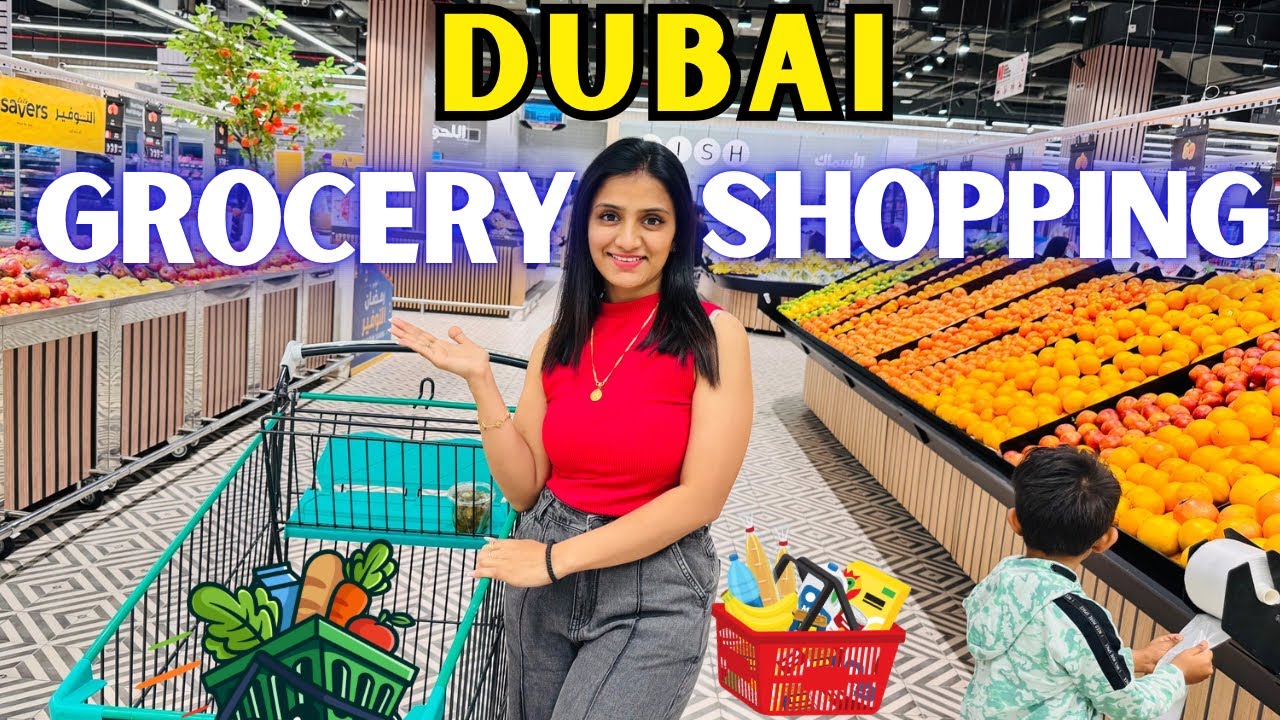 Grocery Shopping In Dubai LULU Market | Cost Of Living Expenses In Dubai | Grocery Prices In Dubai