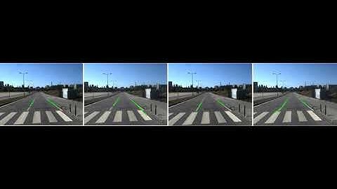 ROS Lane Detection Architecture - Exp._6 - STEP 1 (multi-cameras and multi-algorithms)