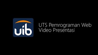 UTS Pemograman Web