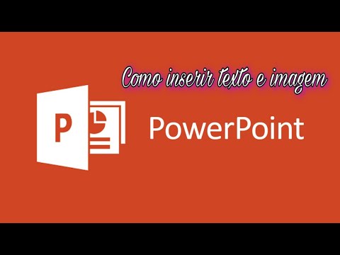 Vídeo: Como Inserir Texto Em Sua Apresentação