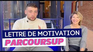 RÉUSSIR SA LETTRE DE MOTIVATION PARCOURSUP (PFM) - Thotis