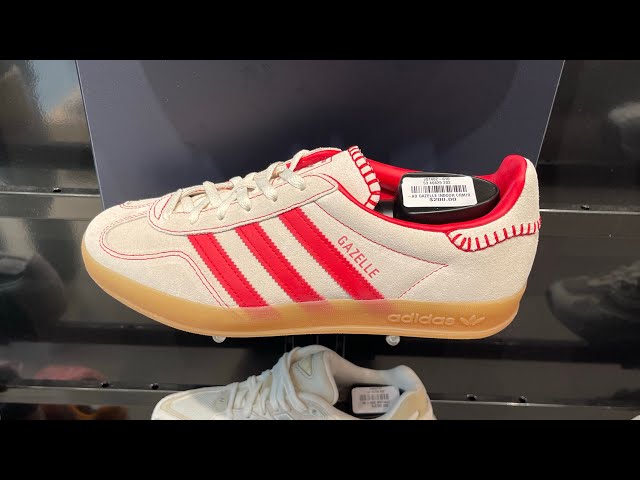 Adidas Gazelle Indoor (Better Scarlet/ Better Scarlet/ Cream White