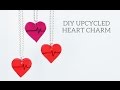 DIY Upcycled Heart Layered Necklace // with That&#39;s Zoe