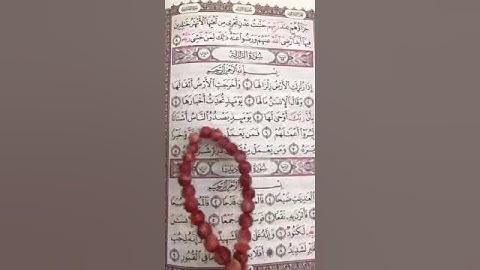 ماشاء الله تبارك الله تلاوة عطرة