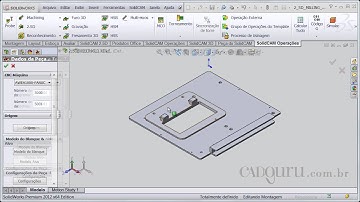 Aprenda a definir os dados iniciais na programação no SolidCAM