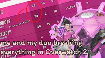 Finally I have a duo | Dva gameplay in open queue (Overwatch 2)