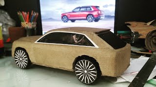 Amazing | How to Make a Car | Rolls Royce Cullinan | RC diy cardboard Craft design