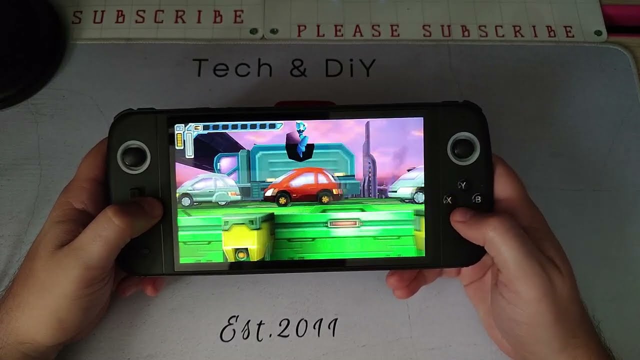 M27 Retro Handheld - геймплей на N64, PSP и PS