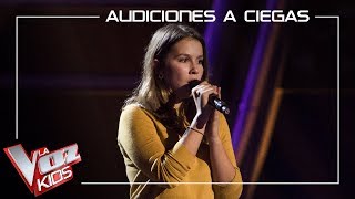 María Expósito Canta All I Ask Audiciones A Ciegas La Voz Kids Antena 3 2019