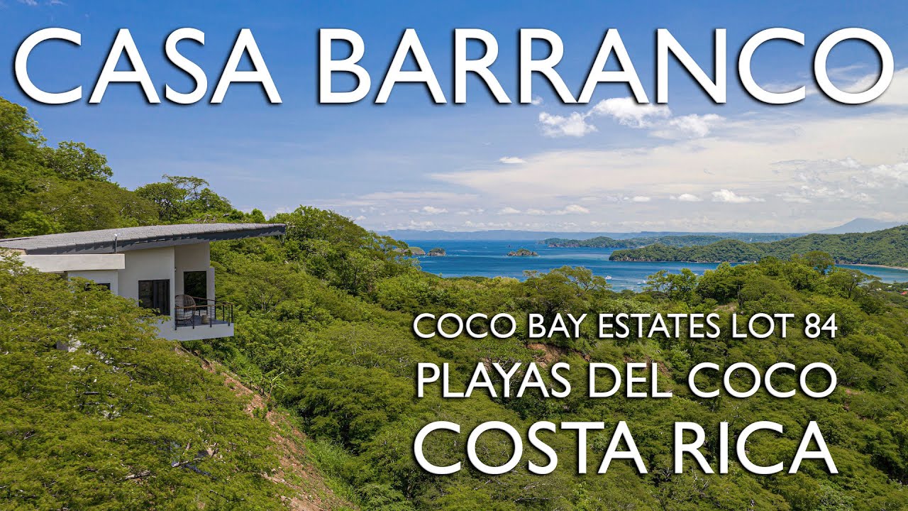 FOR SALE CASA BARRANCO Coco Bay Estates Lot 84 Playas del Coco