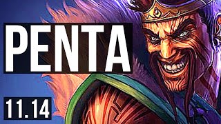 DRAVEN & Annie vs GRAVES & Blitzcrank (ADC) | Penta, 3.5M mastery | NA Grandmaster | v11.14