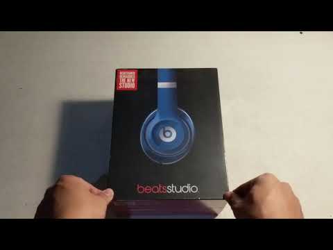 Beats Studio 2 Metallic Sky ( Blue ) Unboxing