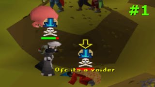Void Range Pure Live PKing Commentary #1 - Oldschool Runescape 2007