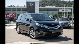 Black 2017 Toyota Sienna Limited AWD Walkaround - Kelowna Toyota by Kelowna Toyota 18 views 3 days ago 53 seconds