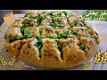 خبز إيطالي قطني بالثوم و الجبنة و البهارات الإيطالية|Italian Garlic Bread