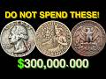 Do Not Spend These 5 Washington Quarters – Rare Coins Worth Big Money!