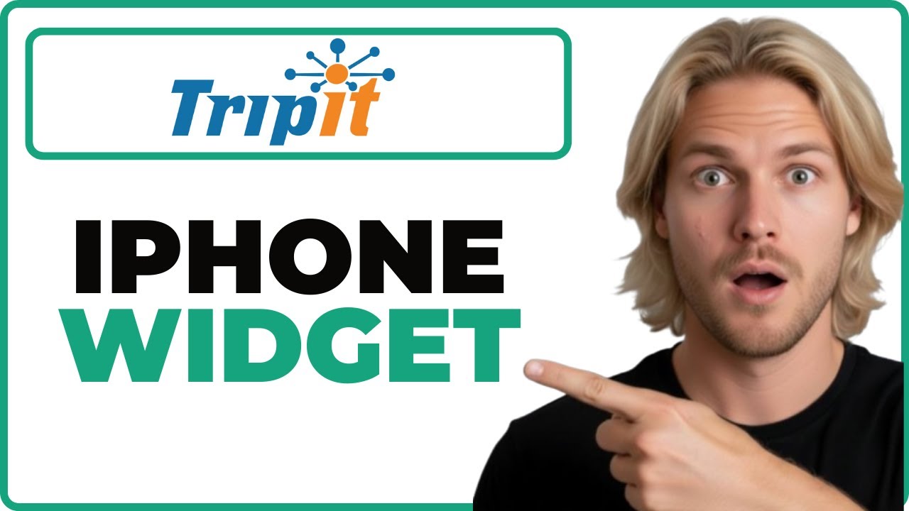 How To Add TripIt Widget To iPhone Home Screen (Working 2026) - YouTube