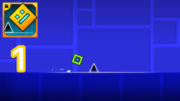 Geometry Dash - Gameplay Walkthrough Part 1 - Tutorial (iOS, Android)