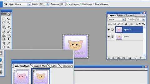 Animation - Adobe Photoshop (or ImageReady)