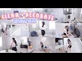 NEW! WHOLE HOUSE CLEAN AND DECORATE WITH ME FOR SPRING // CLEANING MOTIVATION 2020
