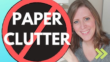 SIMPLE Paper Clutter Organization