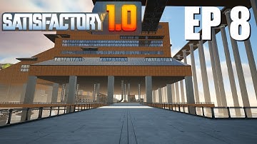 Trains & Computer Mega Factory - Ep 8 Satisfactory 1.0