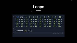 Week 1 4    Loops, Functions, Callback functions