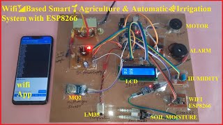 Wifi📶Based Smart🌱Agriculture & Automatic🌿Irrigation System with ESP8266 screenshot 5