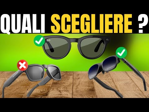 Occhiali Smartia Vision Pro – Fotocamera 33MP 4K, Lenti Fotocromatiche, GPT-5 Integrata, Traduzione In 20 Lingue, Audio Hi-Fi, App Italiana