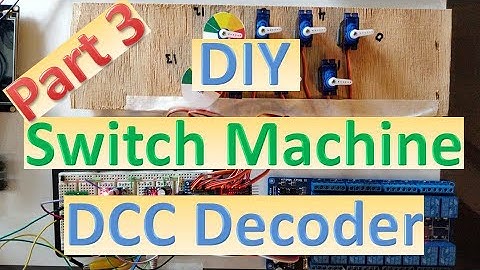 16 + 8 Channel DIY DCC Servo/Relay Decoder Part 3 (Video#19)