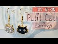 【UV Resin】Petit Cat Earrings 