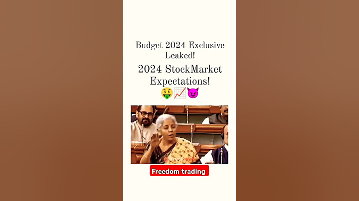 How Will Budget 2024 Impact The Market? Exploring Expectations And Effects #financeminister