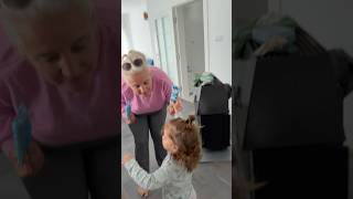 Autumn's knocking at the door, and Grandma says: 'Who wants ice cream?' 😂🍦🍂 #shortsviral