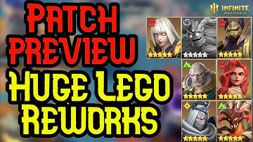 Huge Patch Preview Legendary REWORKS Finally! - Infinite Magicraid
