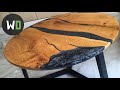 AMAZiNG EPOXY TABLE. River table, step by step. Стол из епоксидной смоли.