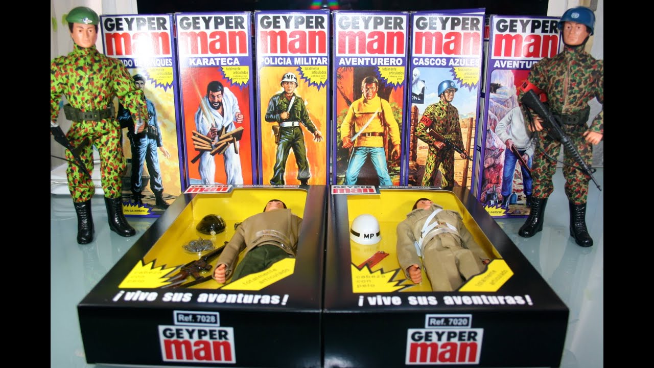 Figurine Geyperman Action Joe Bizak – Année 2001 – Collection, Occasion