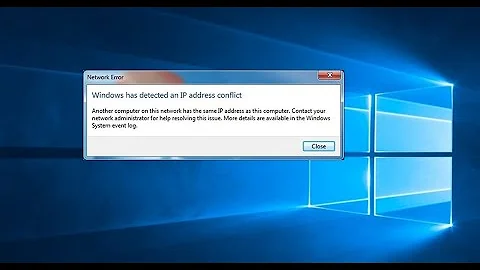 How To Fix Windows Has Detected An IP Address Conflict