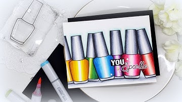 Easy Copic Highlight Technique