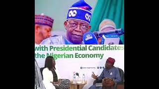 Bola Tinubu say about the economy